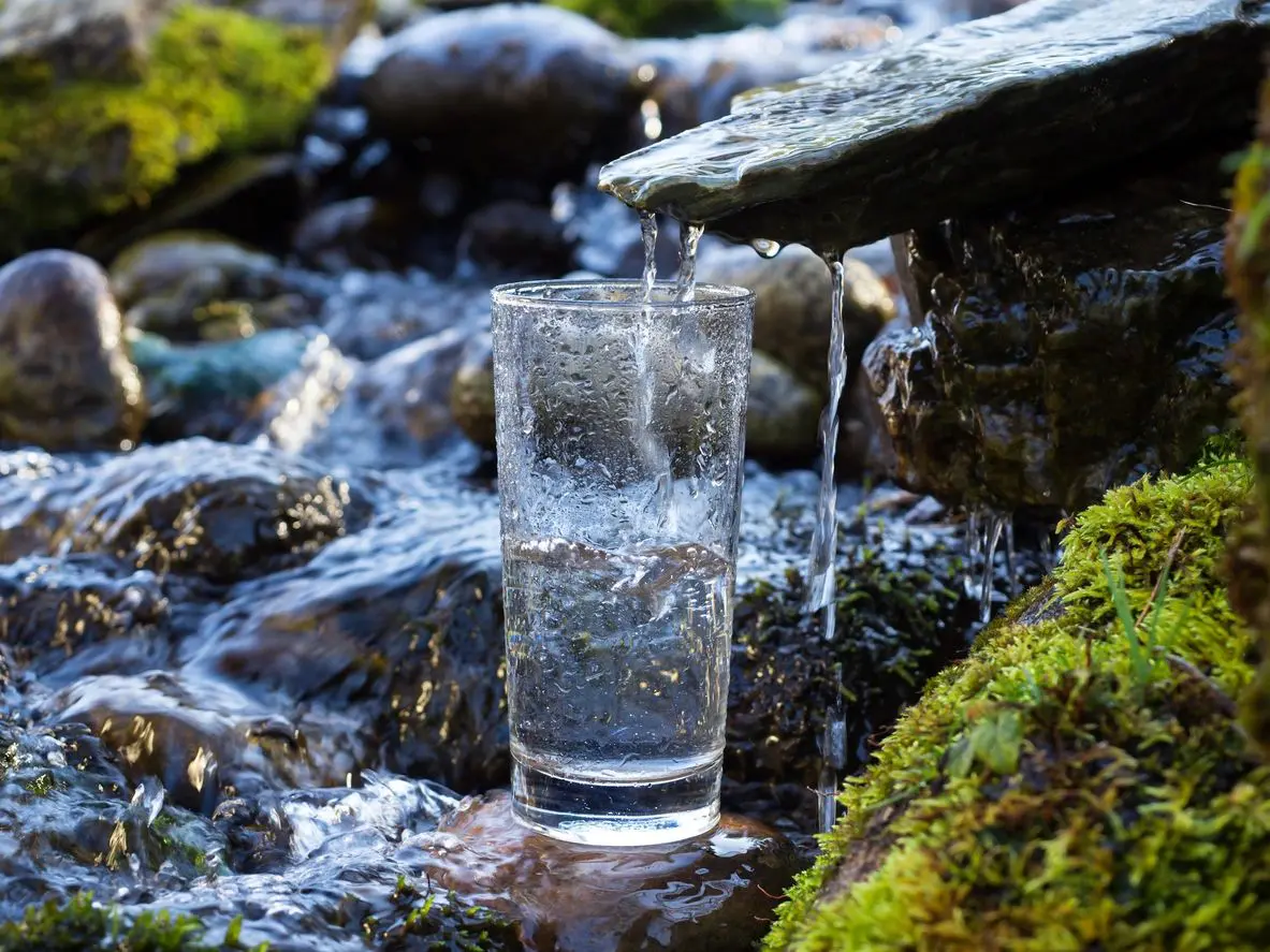 closeup shot of a glass with water